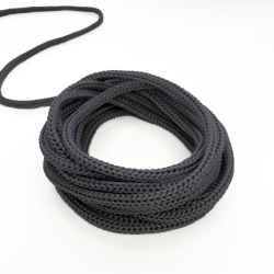 Шнур для одежды d-4.5мм, цвет Серый (на отрез)  в Химках