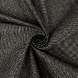 Ткань Рогожка (мебельная), цвет Тёмно-Серый (на отрез)  в Химках