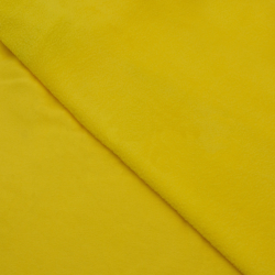 Флис Односторонний 180 гр/м2, Желтый (на отрез)  в Химках