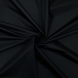 Ткань Дюспо 240Т WR PU Milky, цвет Черный (на отрез)  в Химках
