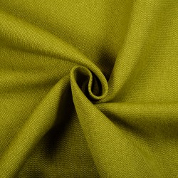 Ткань Рогожка (мебельная), цвет Зелёный (на отрез)  в Химках