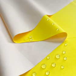 Водонепроницаемая Дышащая Мембранная ткань PU 10'000, цвет Жёлтый (на отрез)  в Химках