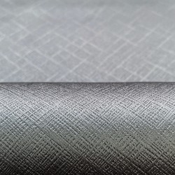 Ткань Блэкаут для штор светозатемняющая 100% &quot;Орнамент Серый&quot; (на отрез)  в Химках